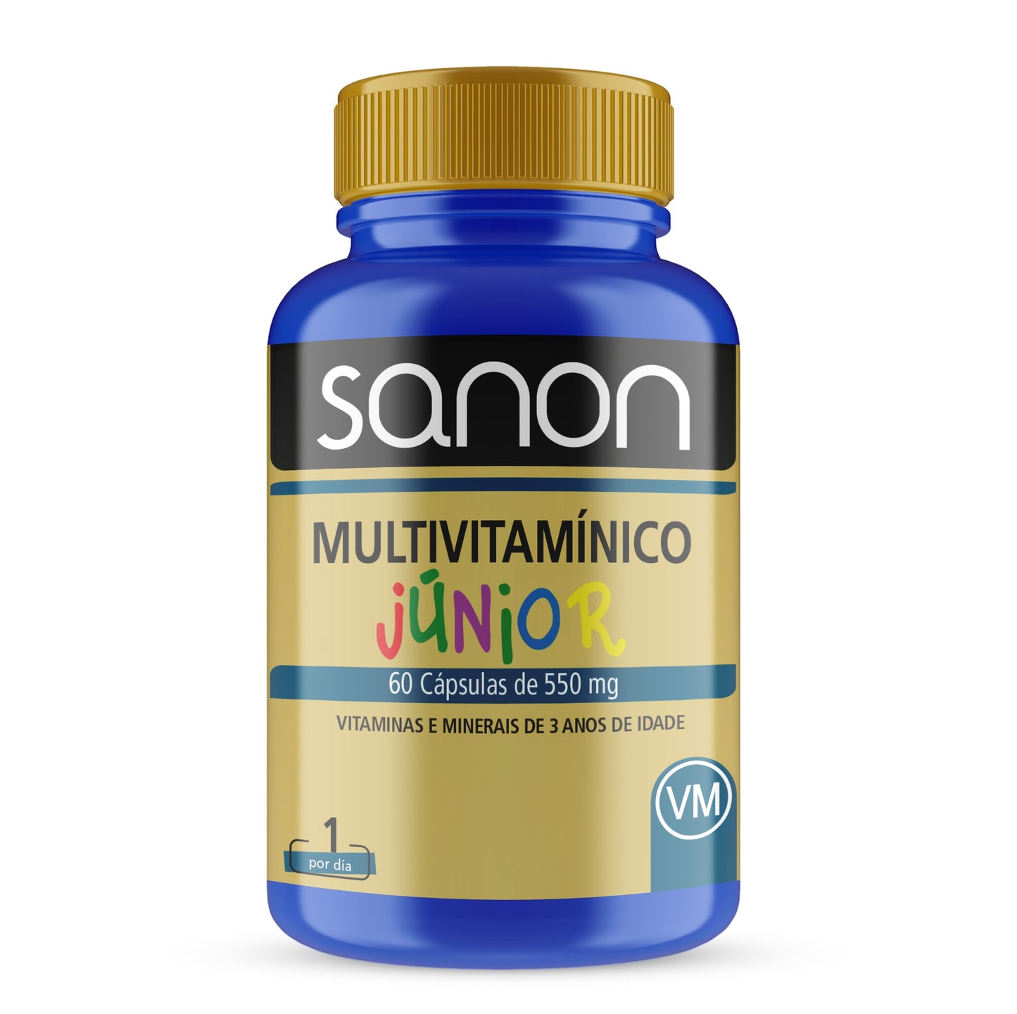 SANON Multivitamínico Junior 60 cápsulas-1