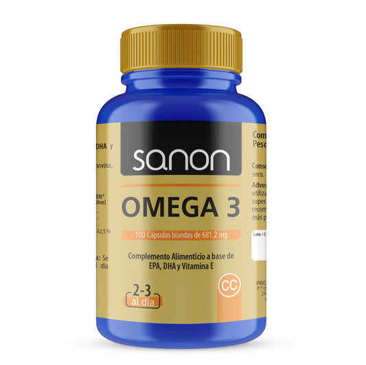 SANON Omega 3 100 cápsulas blandas-1