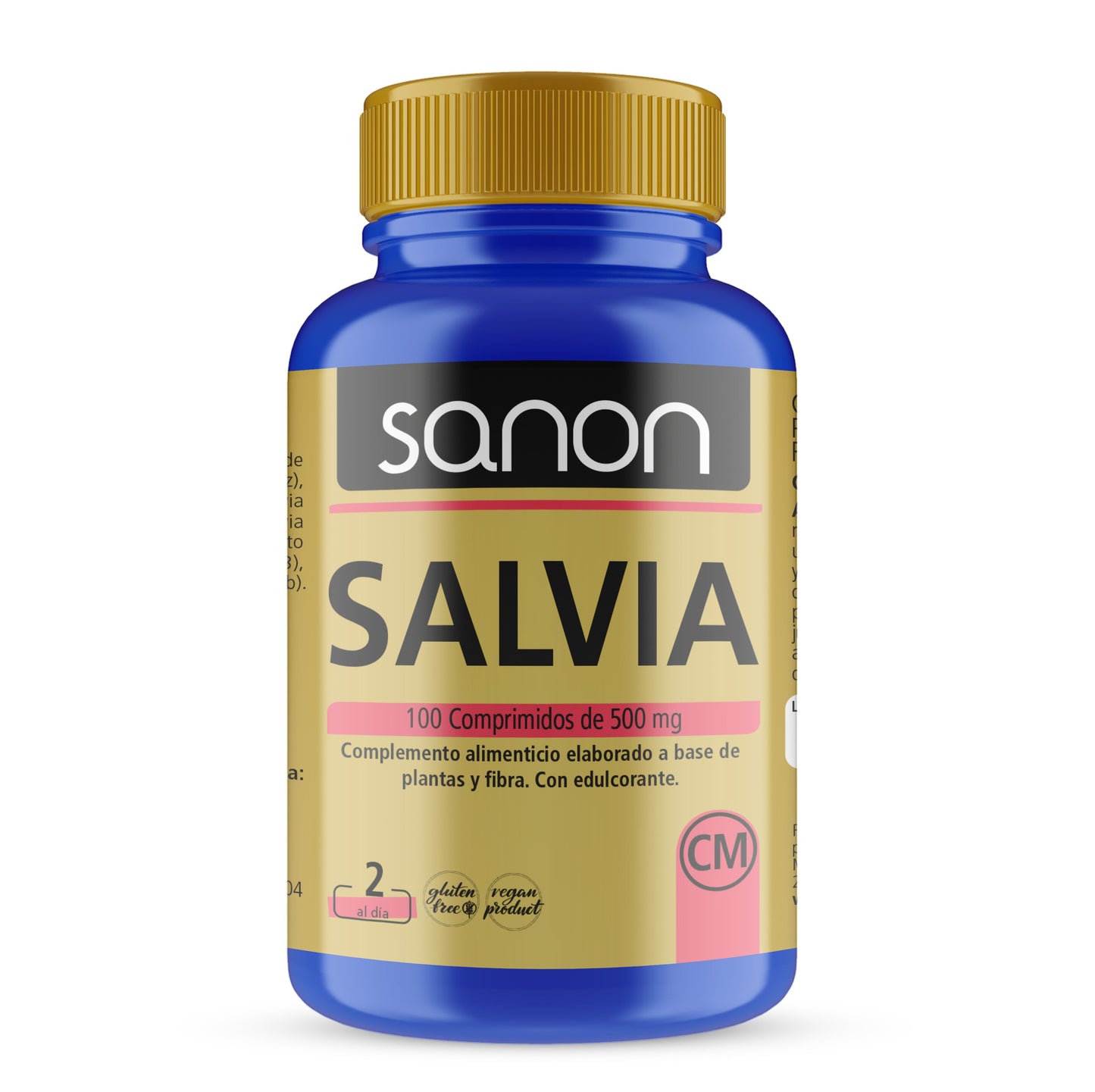 SANON Salvia 100 comprimidos de 500 mg-1