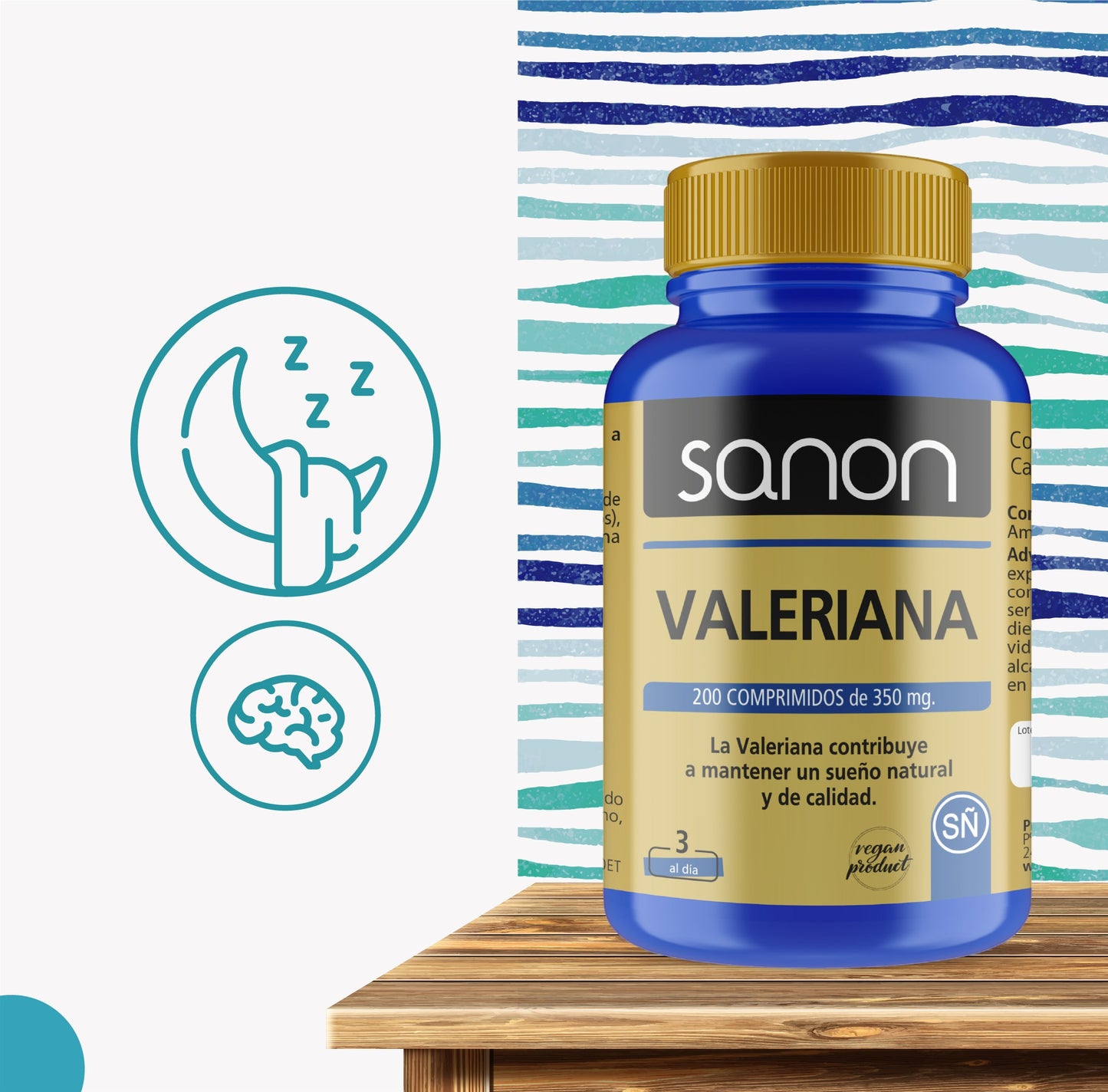 SANON Valeriana 200 comprimidos-2
