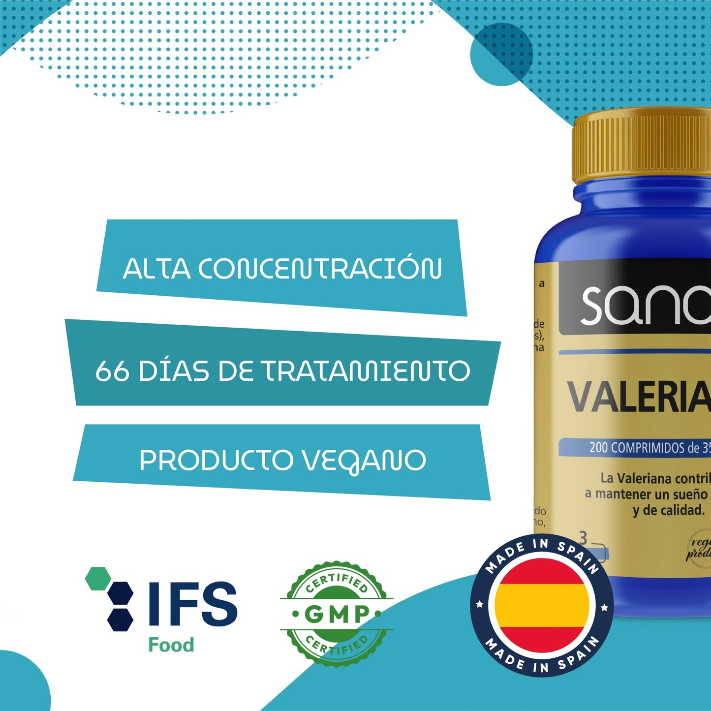 SANON Valeriana 200 comprimidos-4
