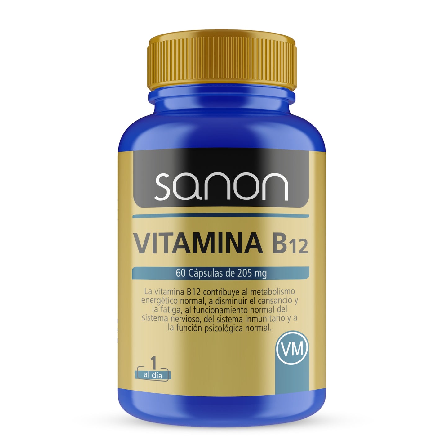 SANON Vitamina B12 60 cápsulas-1