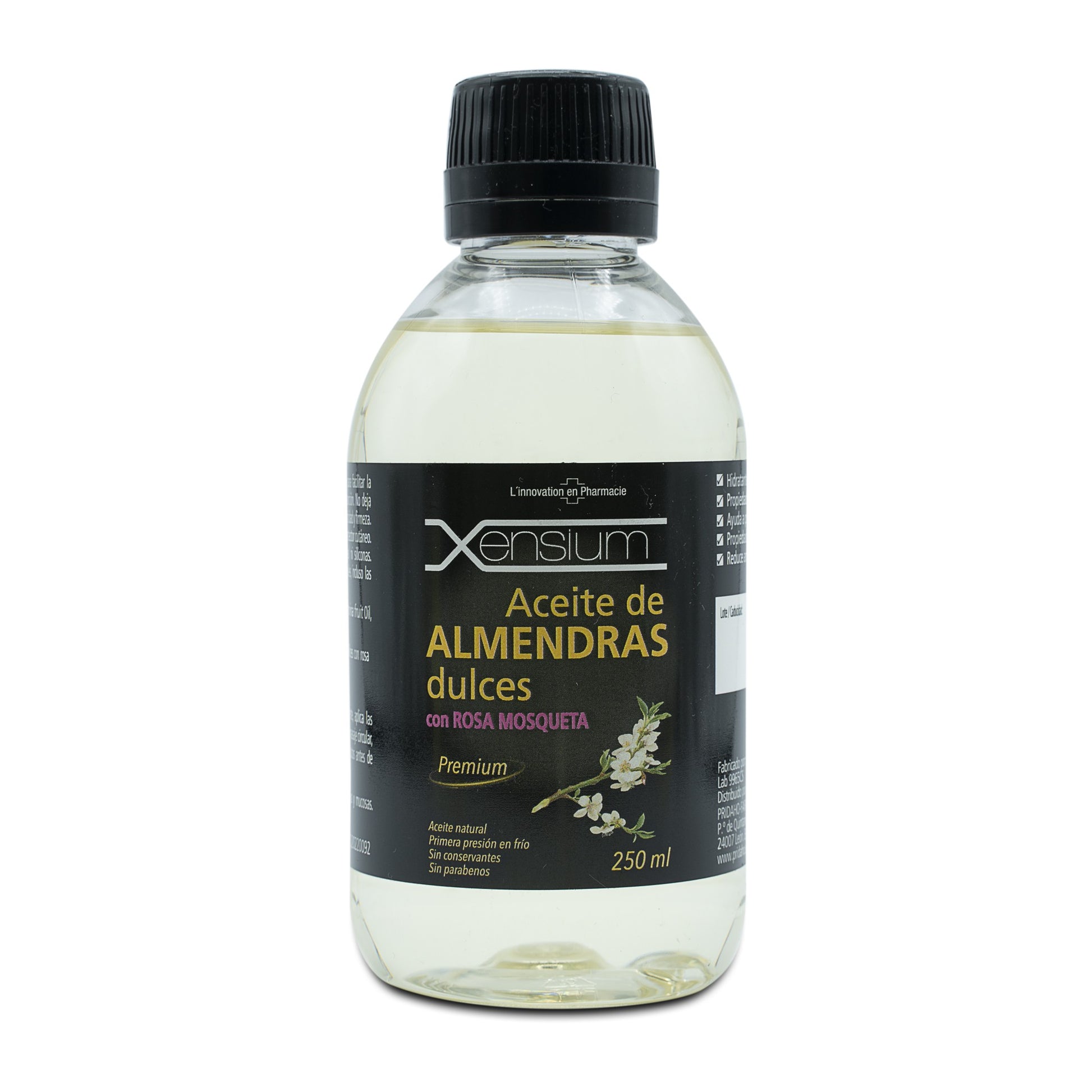 XENSIUM Aceite de almendras con rosa mosqueta 250 ml-1