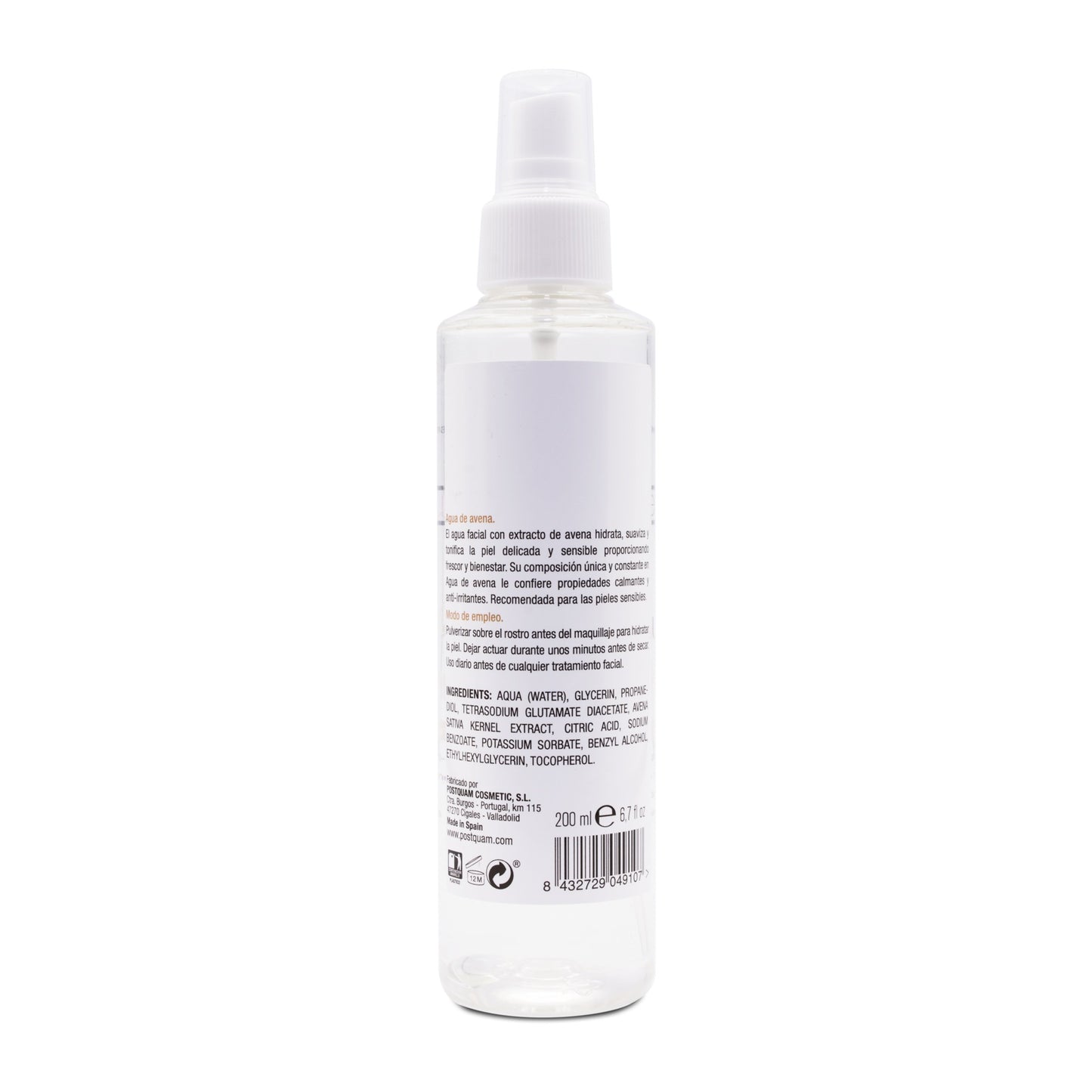 XENSIUM Agua de Avena 200 ml-2