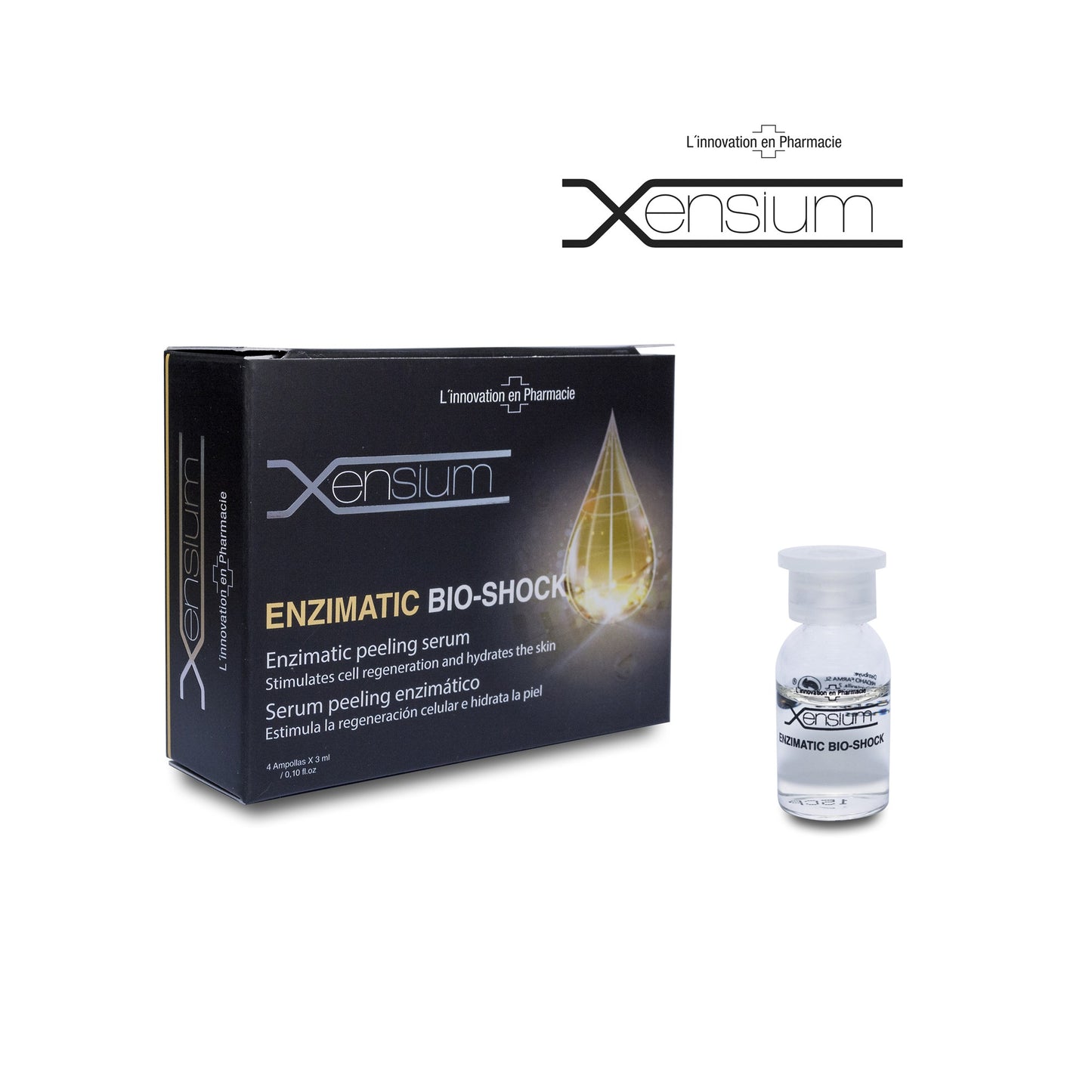 XENSIUM Bio-shock Enzimatic 4 ampollas x 3 ml-3