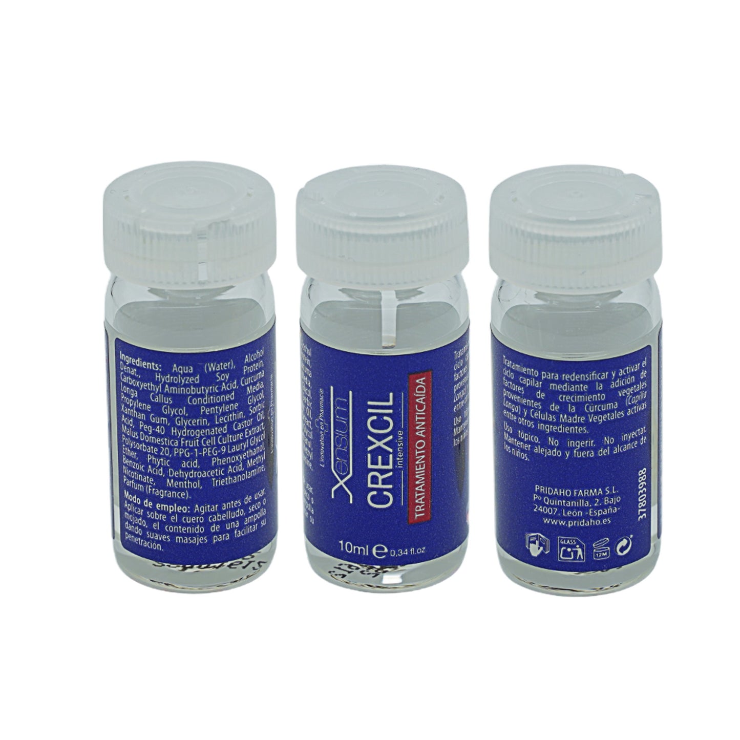 XENSIUM Crexcil intensive 10 ampollas de 10 ml-2