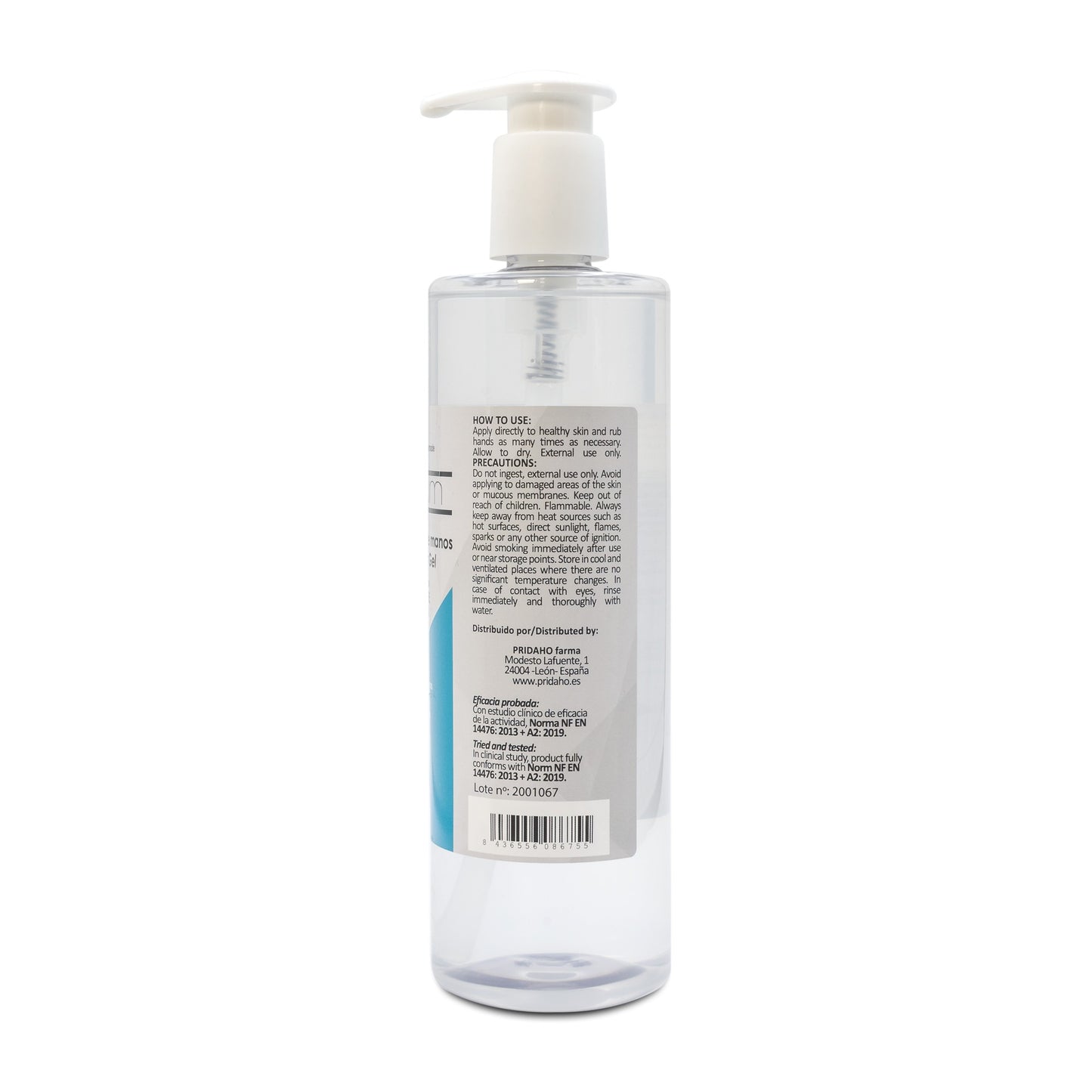 XENSIUM Gel higienizante de manos 500 ml-2