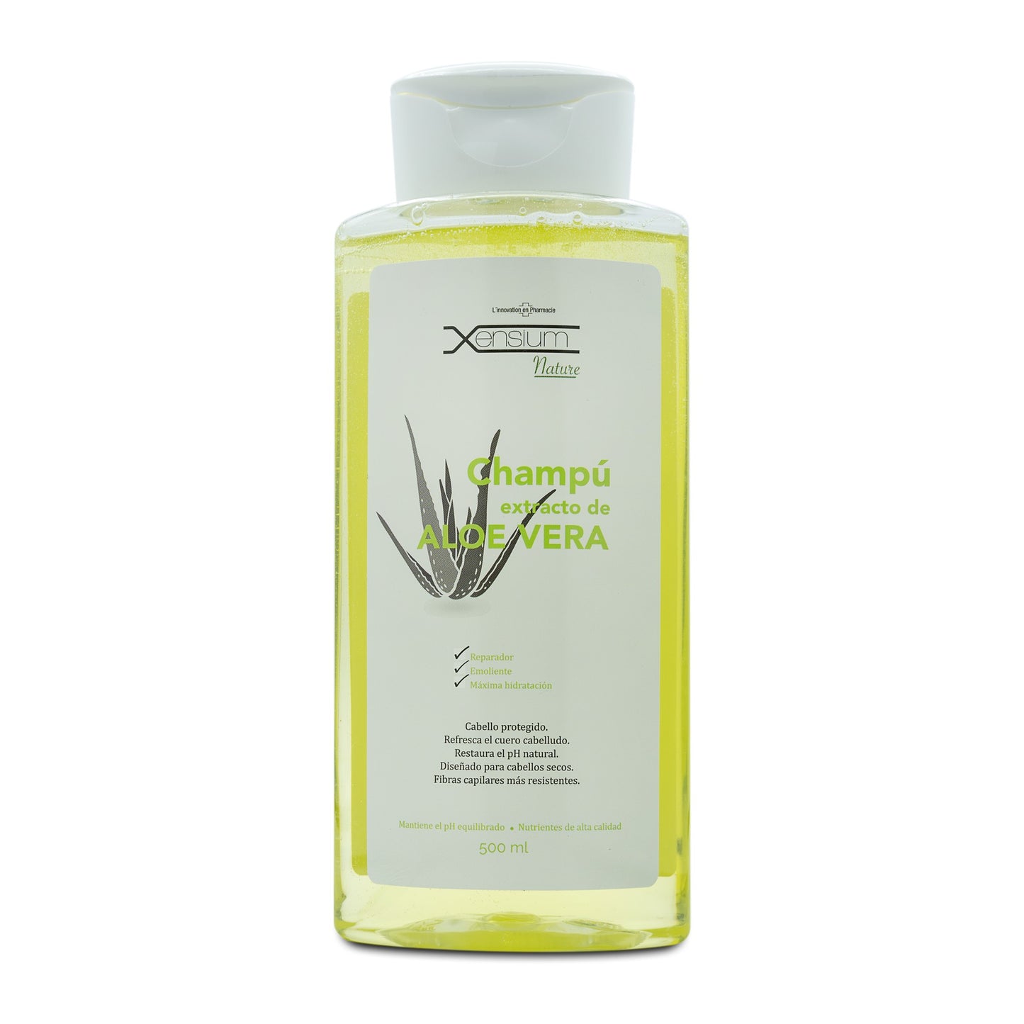 XENSIUM Nature Champú extracto de Aloe Vera 500 ml-1