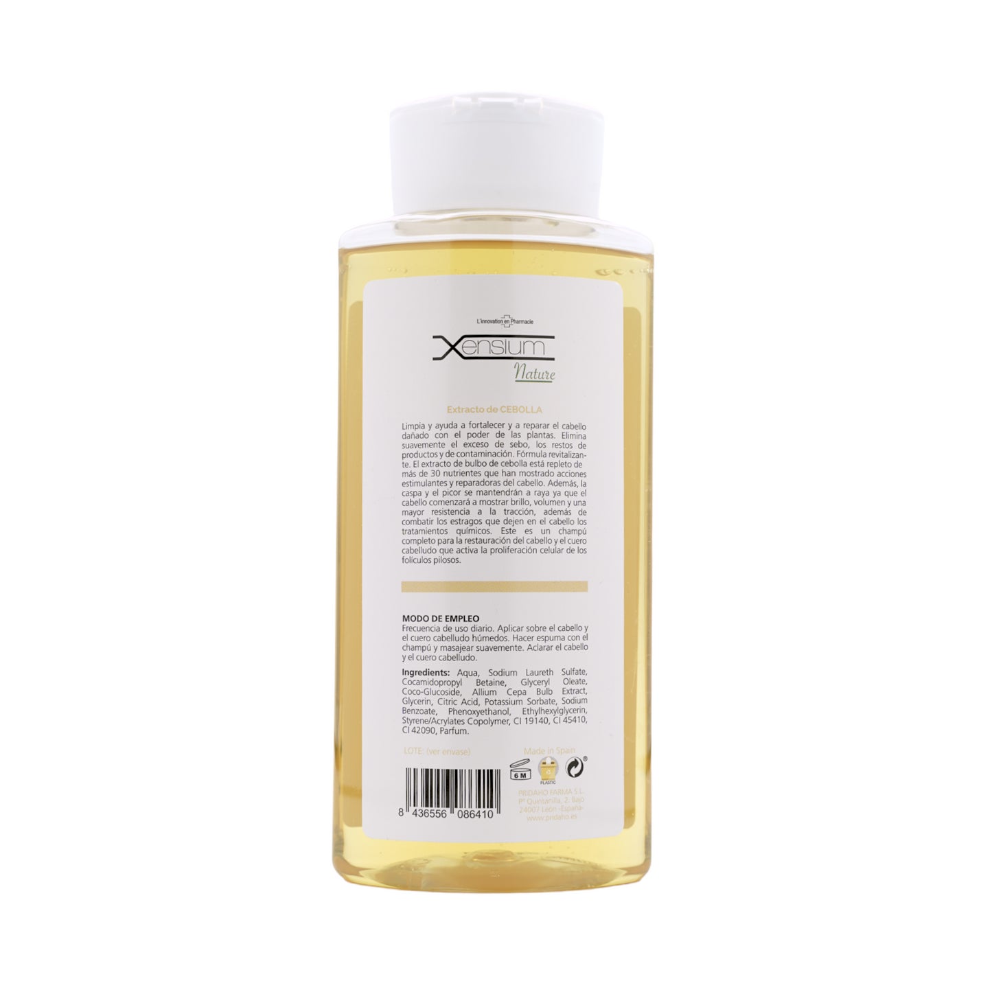 XENSIUM Nature Champú extracto de Cebolla 500 ml-2