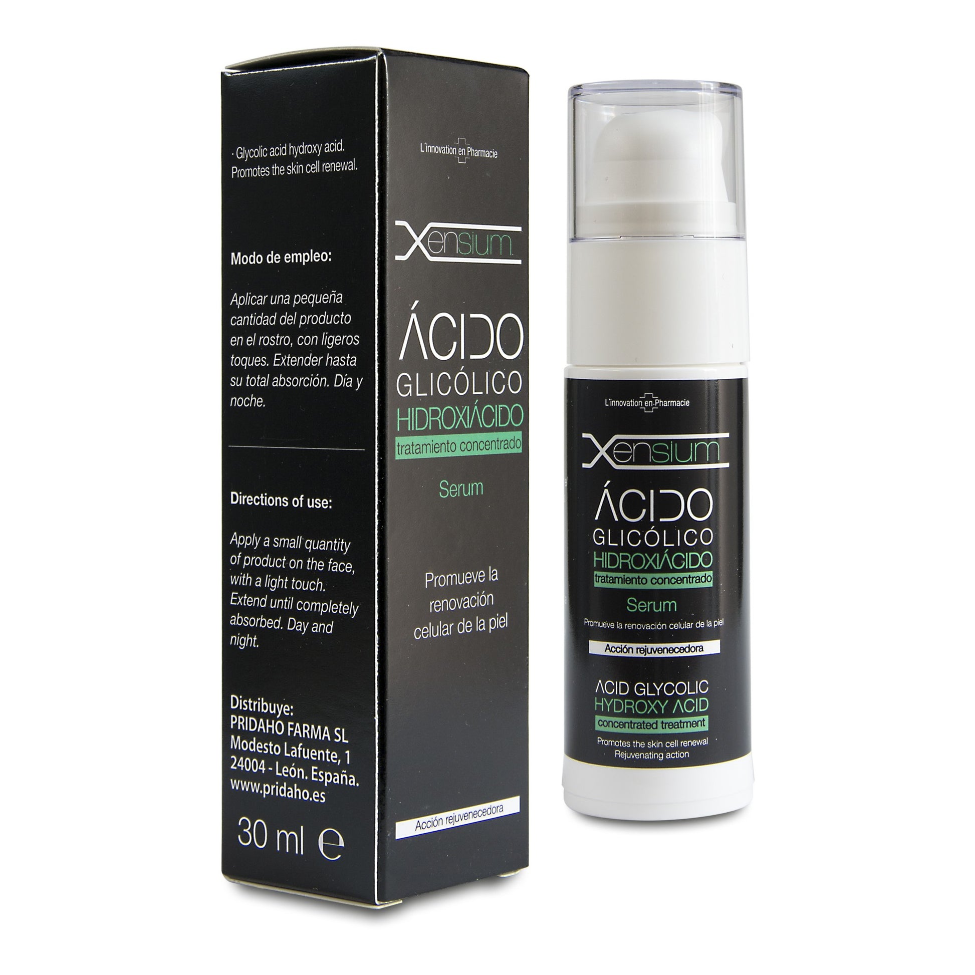 XENSIUM Serum Ácido Glicólico Hidroxiácido 30 ml-2