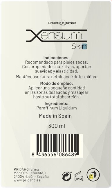XENSIUM Skin vaselina líquida 300 ml-4