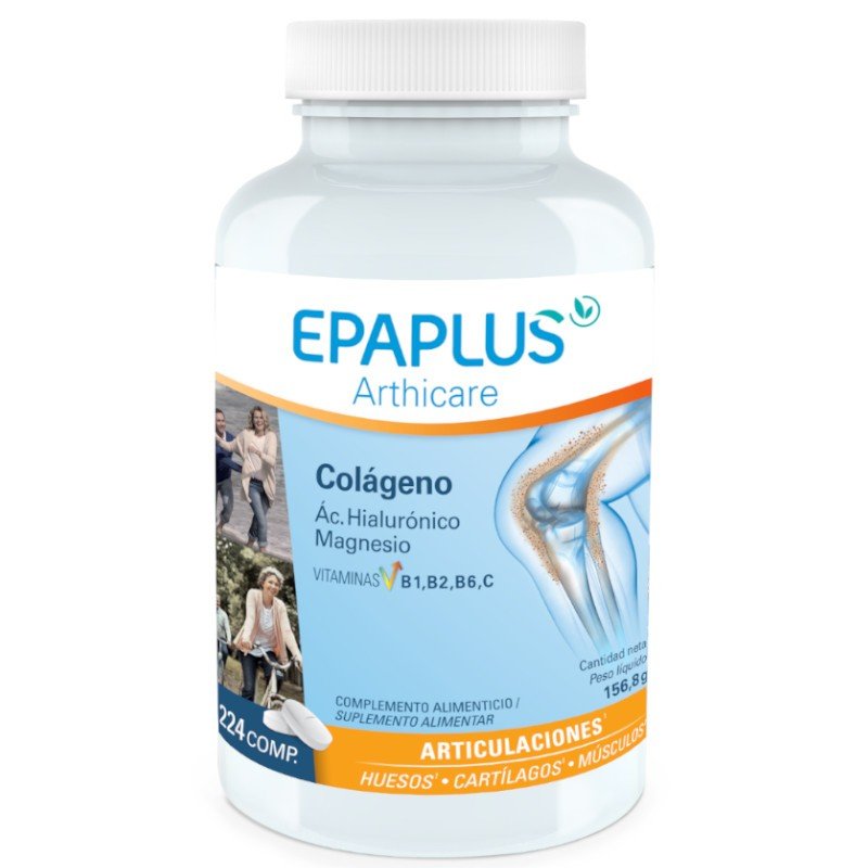 EPAPLUS Arthicare Colágeno + Ácido Hialurónico + Magnesio 224 Comprimidos-1
