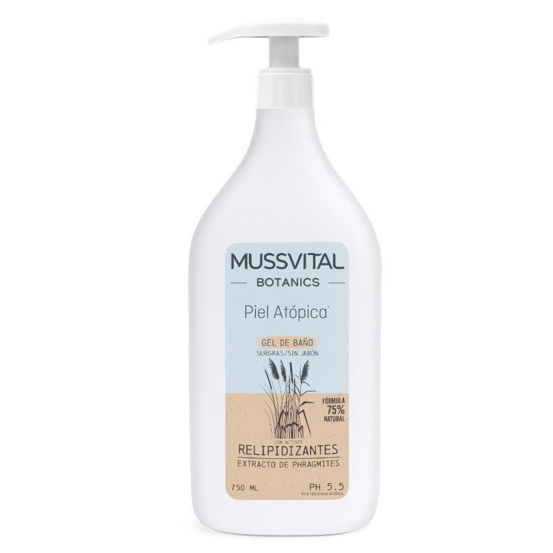 MUSSVITAL Botanics Gel de Baño Piel Atópica 750ml-1