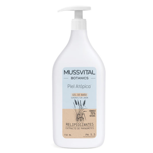 MUSSVITAL Botanics Gel de Baño Piel Atópica 750ml-1