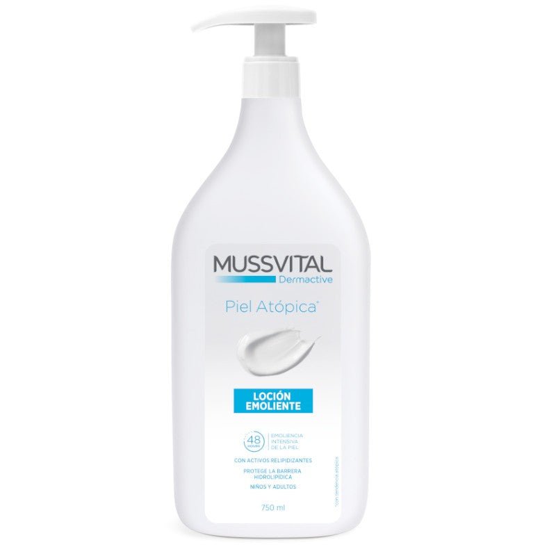 MUSSVITAL Dermactive Loción Emoliente Piel Atópica 750ml-1