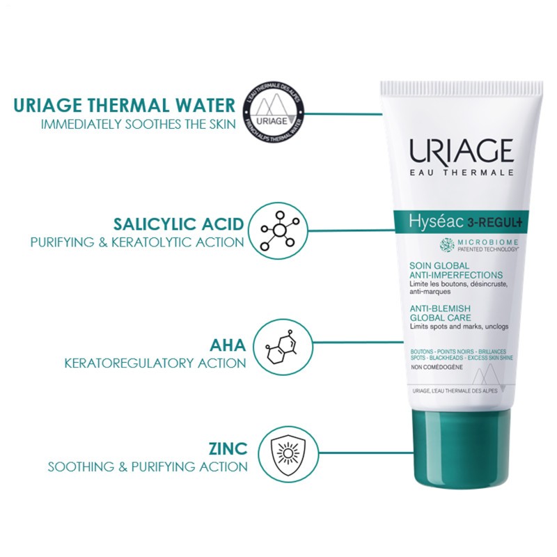 URIAGE Hyseac 3-Regul+ 40 ml-3