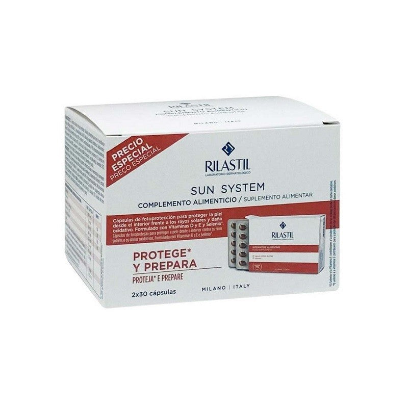 RILASTIL SUN SYSTEM Oral OFERTA DUPLO 2x30 Cápsulas-1