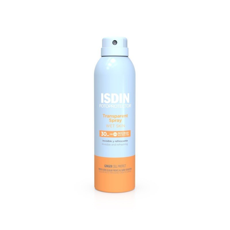 ISDIN Fotoprotector Transparent Spray Wet Skin SPF 30 250ml-7