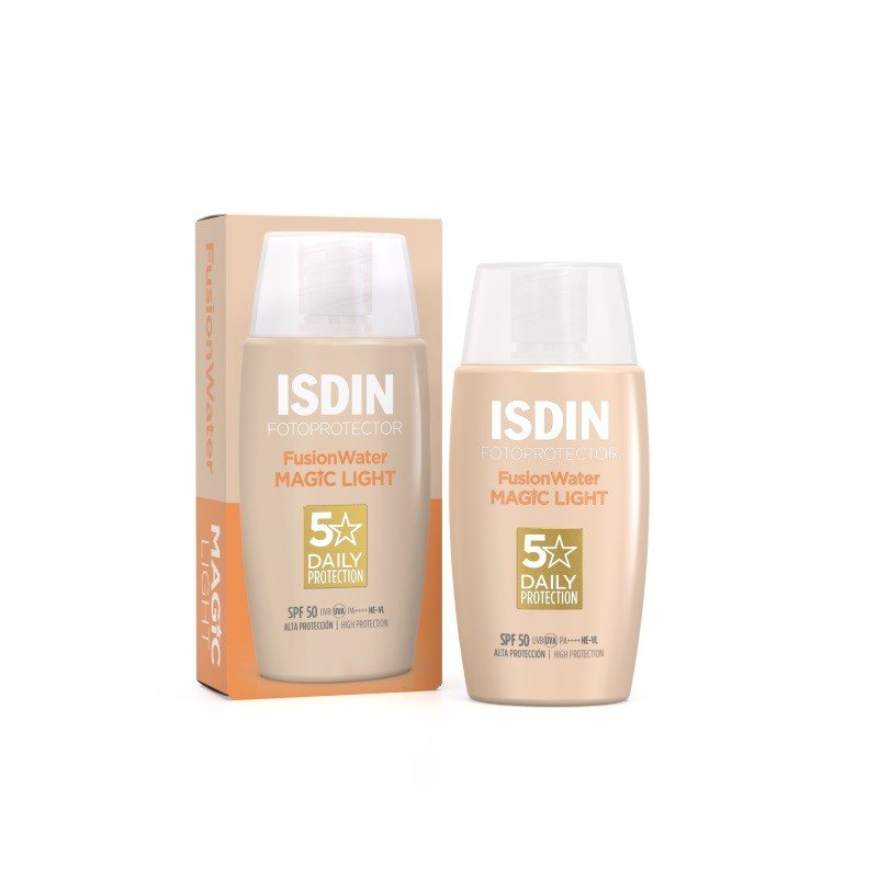 ISDIN Fusion Water Magic Light SPF50 Fotoprotector (50ml)-1