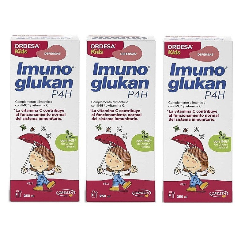 IMUNOGLUKAN Jarabe P4H TRIPLO 3x250ml