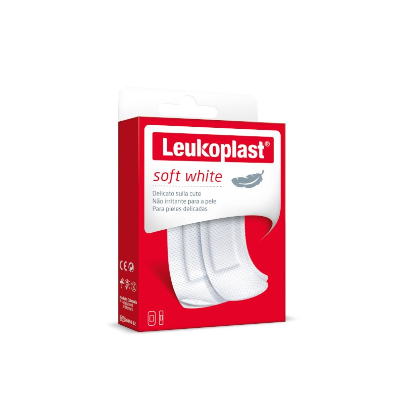 Leukoplast Soft White 19 mm x 72 mm 20 unidades-1