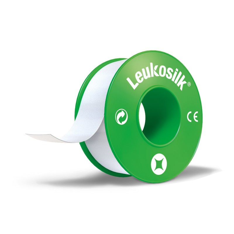Leukoplast Leukosilk con Aro 2,5 cm x 5 m-1