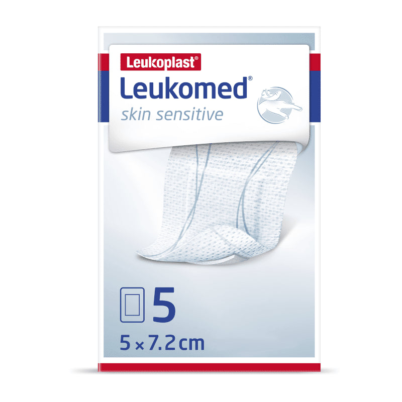 Leukoplast Leukomed Skin Sensitive 5 cm x 7,2 cm 5 unidades-1
