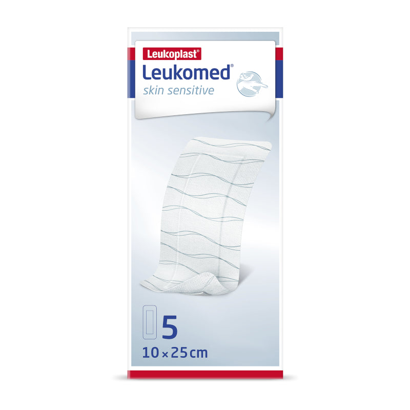 Leukoplast Leukomed Skin Sensitive 10 cm x 25 cm 5 unidades-1