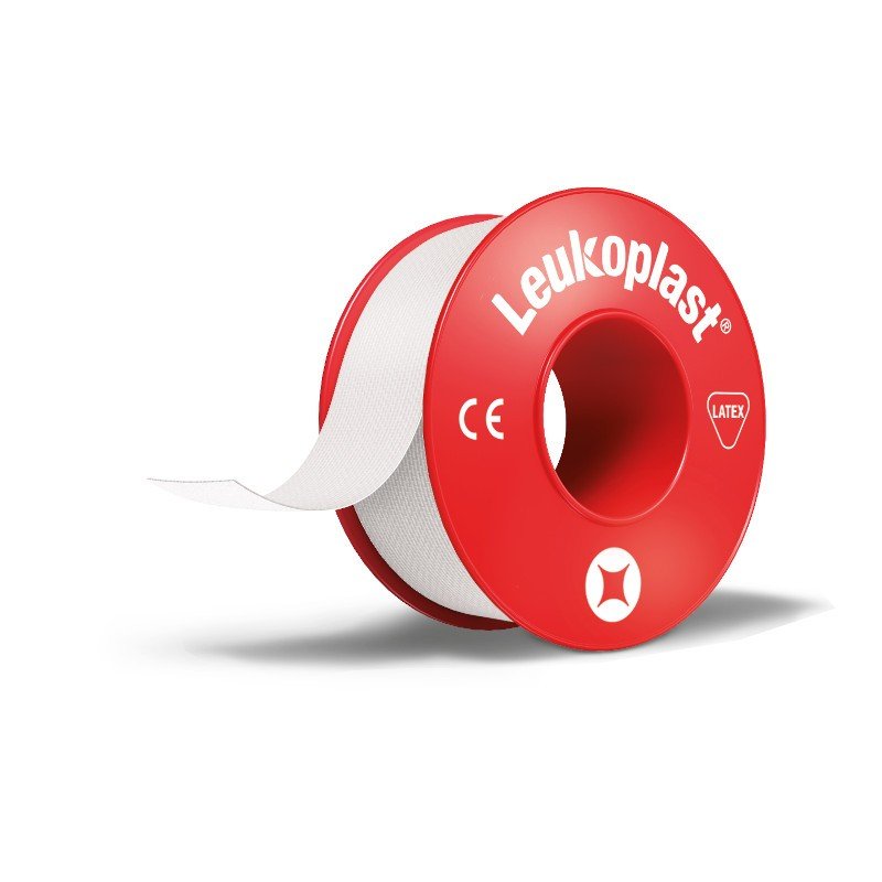 Leukoplast Blanco con Aro 2,5 cm x 5 m-1