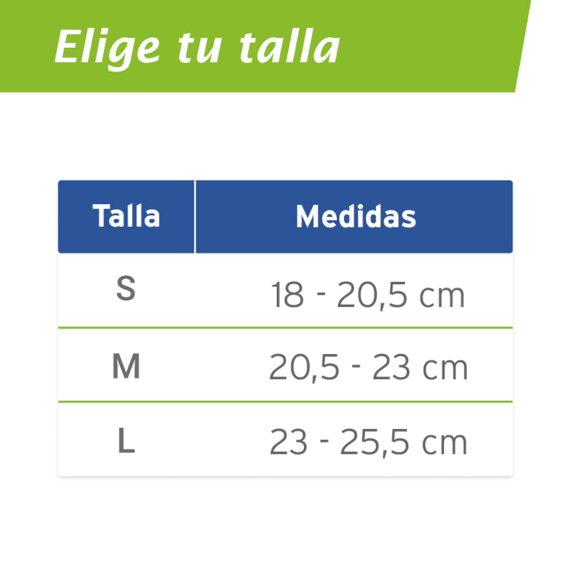 Actimove Tobillera Elástica con Cincha Estabilizadora Ajustable Color Negro Talla M-8