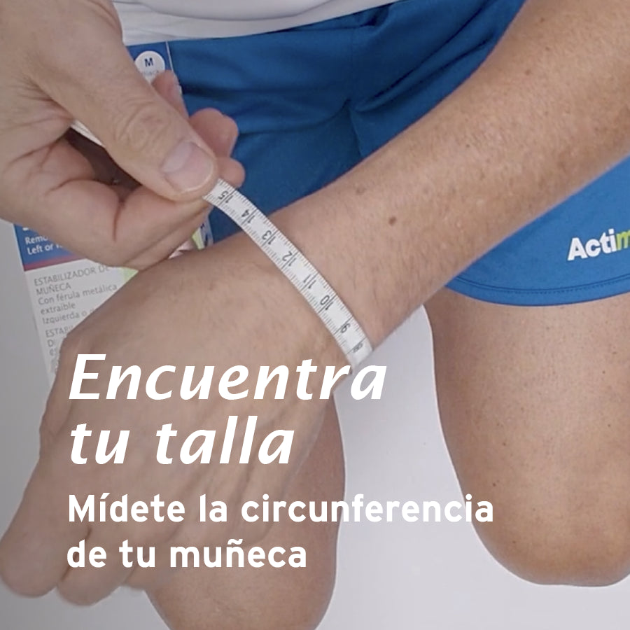Actimove Estabilizador de Pulgar con Férulas Color Negro Talla S/M-7