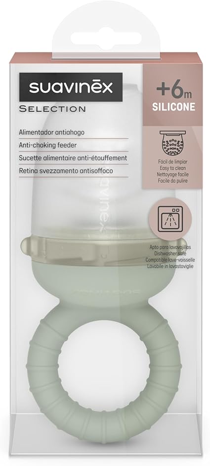 Suavinex Sel Alimentador Antiahogo Silicona 1un Verde