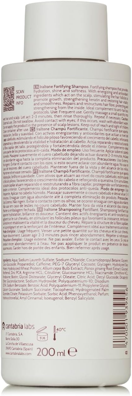 IRALTONE Stärkendes Shampoo 200ml