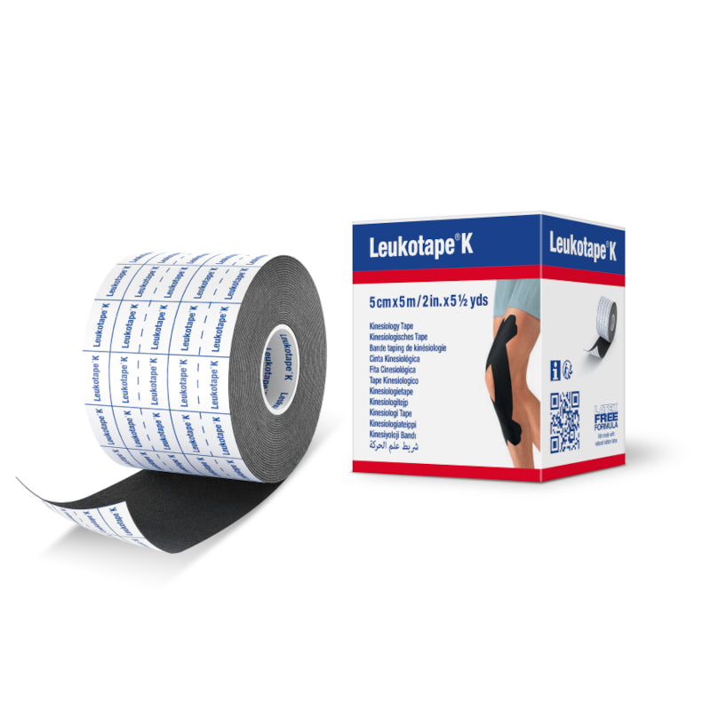Actimove Leukotapek Color Negro 5 cm X 5m-1