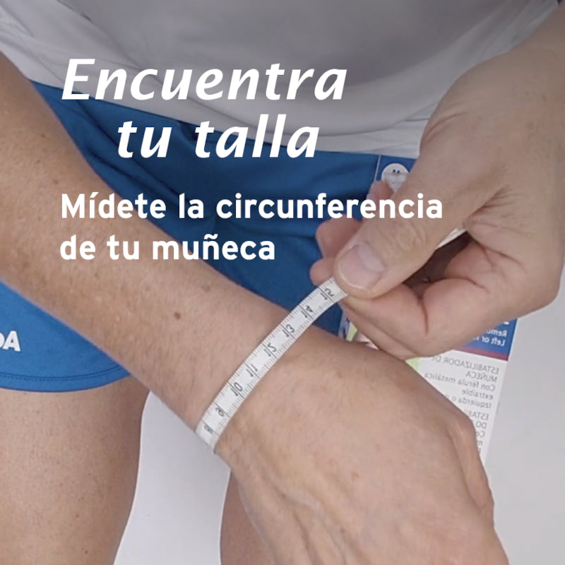 Actimove Muñequera Elástica Ajustable Talla Universal-5