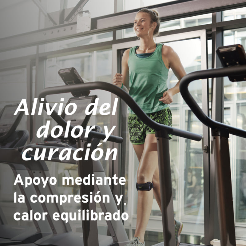 Actimove Cincha Patelar Ajustable Color Negro Talla Universal-2