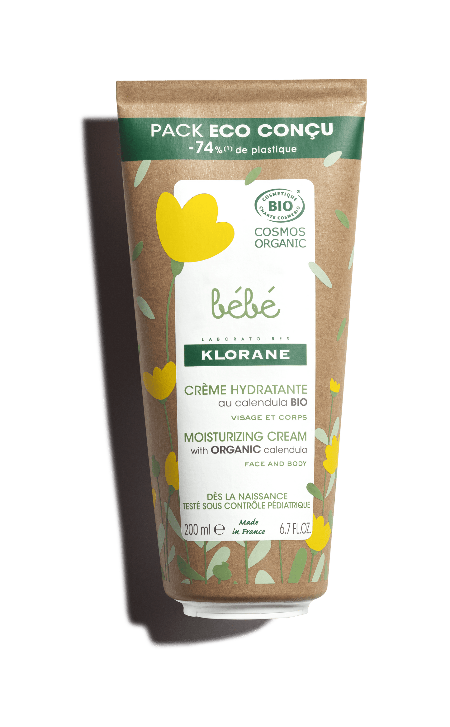 KLORANE Bebé Crema Hidratante 200 ml-1
