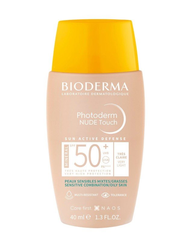 BIODERMA PHOTODERM Nude Touch SPF 50+ Color Muy Claro 40ml-1