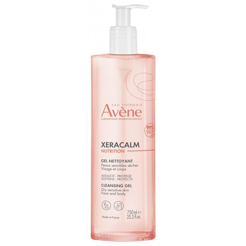 AVENE Xeracalm Nutrition Gel Limpiador 500 ml-1
