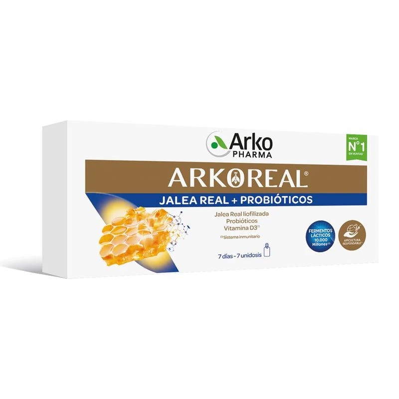 ARKOREAL Jalea Real y Probióticos 7 dosis-1