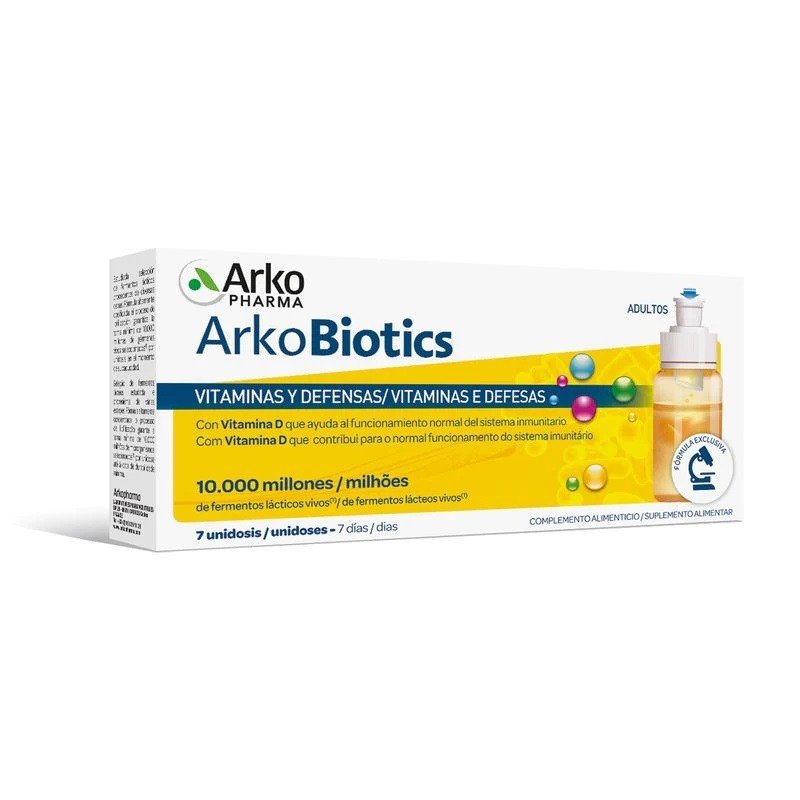 ARKOBIOTICS Vitaminas y Defensas Adultos 7 Dosis-1