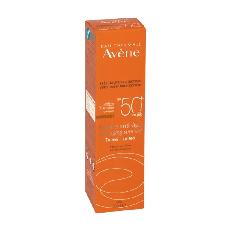 AVÈNE Crema Solar Antiedad con Color SPF50+ DUPLO 2x50ml-2