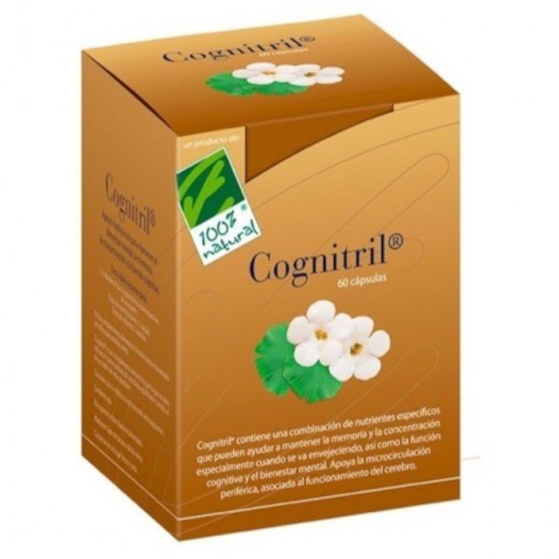 100% Natural Cognitril 60 Capsulas (Nueva Fórmula)-1
