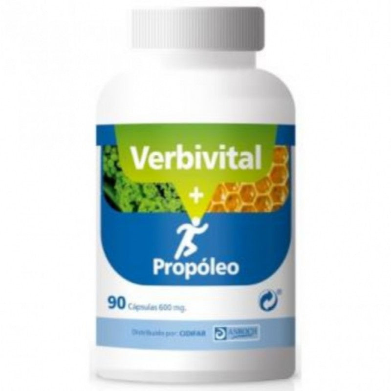 Anroch Fharma Verbivital + Propoleo 90 Cápsulas-1