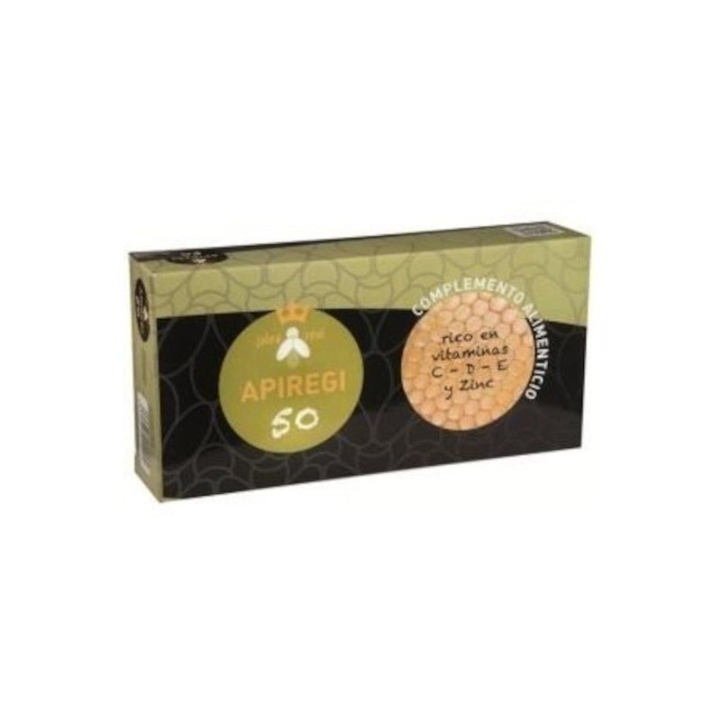 Apiregi i-50 (J. Real + Vit. + Miner.) 24 Ampollas De 10 ml-1