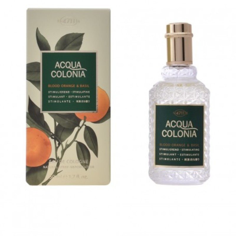 4711 Acqua Colonia Blood Orange & Basil Eau de Cologne Perfume Unisex Vaporizador 50 ml-1