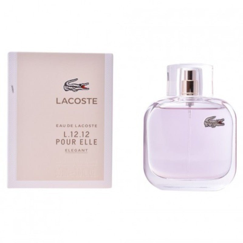 Lacoste L.12.12 Elegant Eau De Toilette Perfume de Mujer Vaporizador 90 ml-1