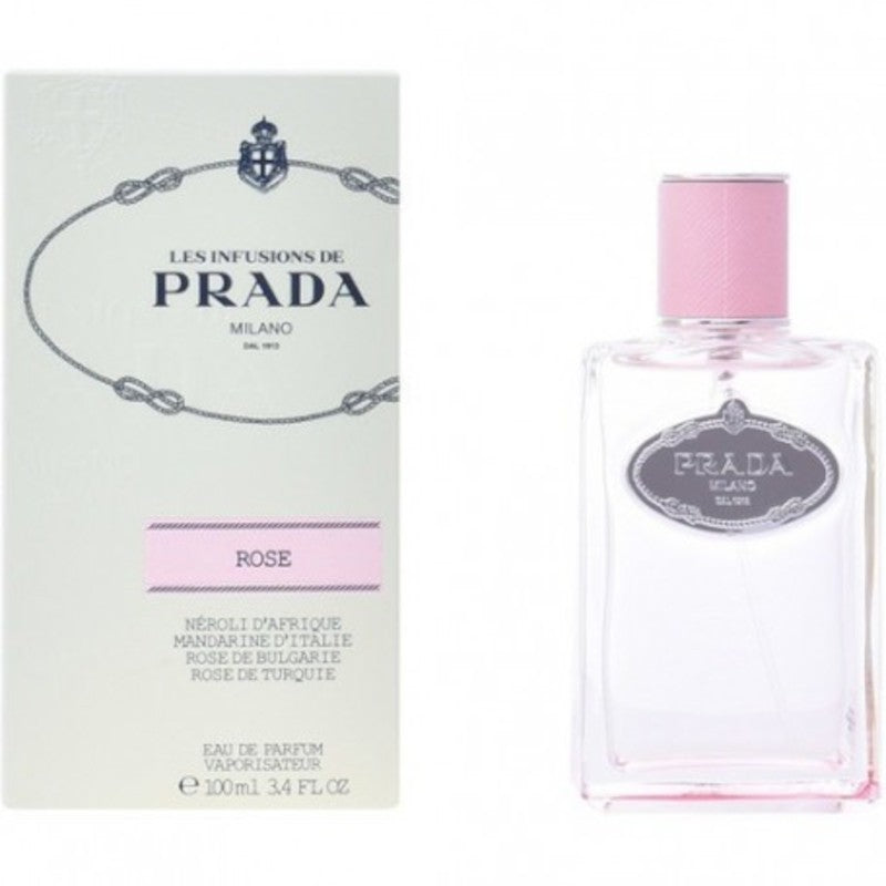 Les Infusions De Prada Rose Eau De Parfum Perfume de Mujer Vaporizador 100 ml-1