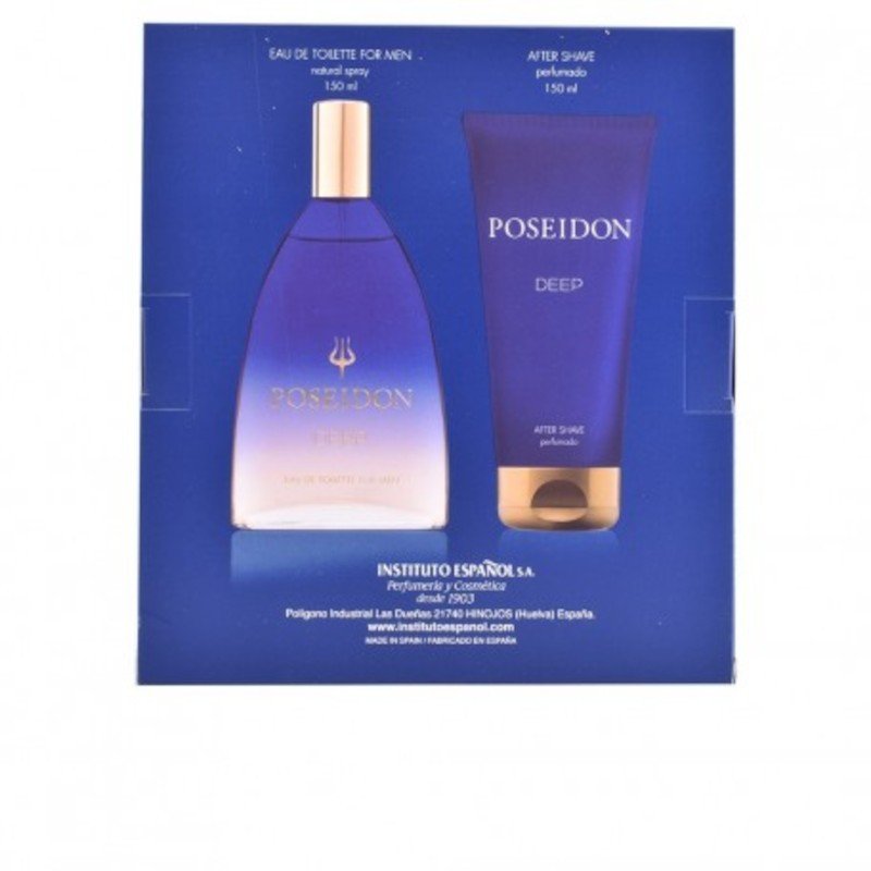 Poseidon Deep For Men Eau de Toilette 150 ml + After Shave Loción 150 ml-1