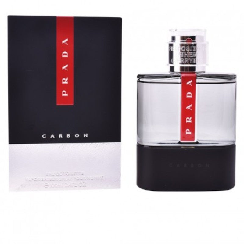 Prada Luna Rossa Carbon Eau De Toilette Perfume de Hombre Vaporizador 100 ml-1